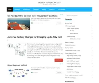 Powersupply33.com(Power Supply Circuits) Screenshot