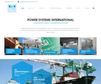 Powersystemsinternational.com(Power Systems International) Screenshot