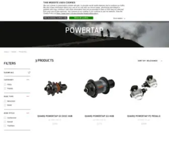 Powertap.com(Powertap) Screenshot