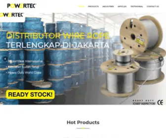 Powertec.id(Distributor Wire Rope) Screenshot