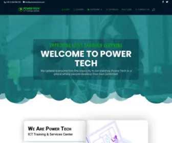 Powertechmm.com(Power Tech Computer Training & Services) Screenshot