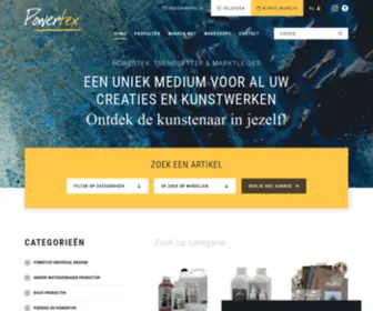 Powertex.be(Welkom bij Powertex) Screenshot