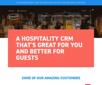 Powertext.co.uk(Data driven loyalty CRM for hospitality) Screenshot