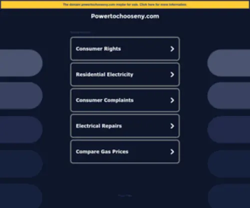 Powertochooseny.com(Powertochooseny) Screenshot