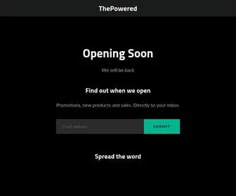 Powertroneex.com(ThePowered) Screenshot