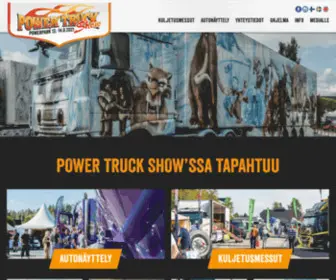Powertruckshow.fi(Power Truck Show) Screenshot