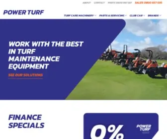 Powerturf.co.nz(Having the right equipment to produce the best turf) Screenshot