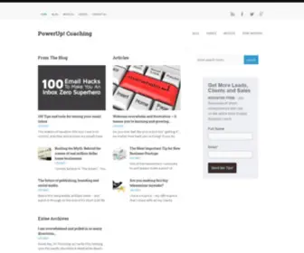 Powerupcoaching.com(Powerupcoaching) Screenshot