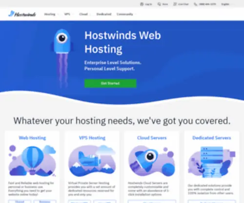 Poweruphosting.net(Hostwinds) Screenshot