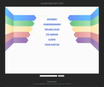 Powerupload.com(Upload) Screenshot