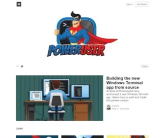Poweruser.blog(Notes from an occasional computer user) Screenshot