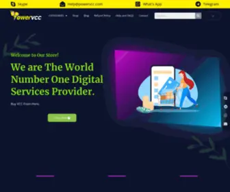 PowervCc.com(Buy VCC) Screenshot