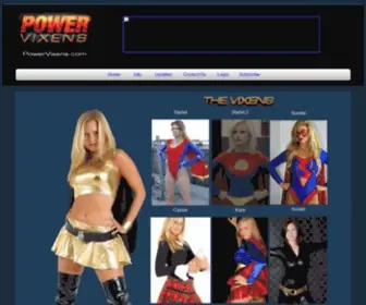 Powervixens.com(Powervixens) Screenshot