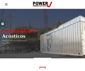 PowervMX.com(Power V SA de CV) Screenshot