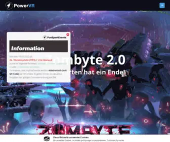 Powervr.de(PowerVR Virtual Reality in Stuttgart) Screenshot