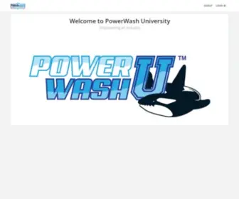 Powerwashuniversity.com(PowerWash University) Screenshot