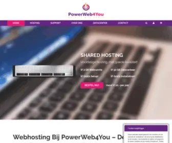 Powerweb4You.nl(PowerWeb4You Internet Diensten) Screenshot