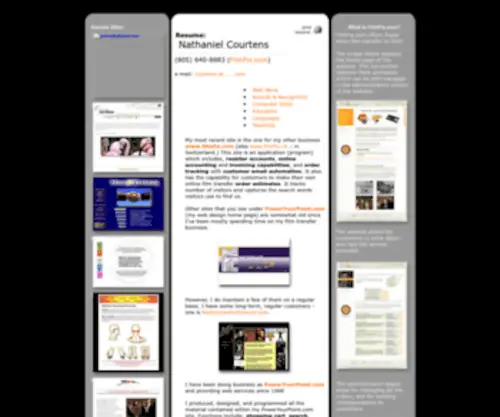Poweryourpoint.com(Ojai Web Design and Web Applications) Screenshot