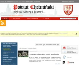 Powiat-Chelmno.pl(Aktualności i wydarzenia) Screenshot