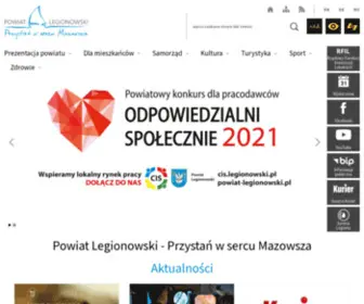 Powiat-Legionowski.pl(Strona główna) Screenshot