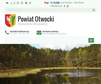 Powiat-Otwocki.pl(Strona główna) Screenshot