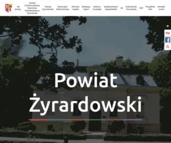 Powiat-Zyrardowski.pl(Żyrardowski) Screenshot