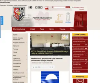 Powiatboleslawiecki.pl(Powiat Bolesławiecki) Screenshot