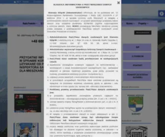 Powiatgizycki.pl(Portal informacyjny Powiatu Giżyckiego) Screenshot