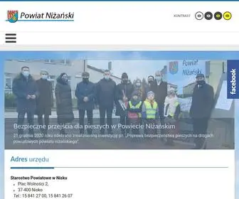 Powiatnizanski.pl(Niżański) Screenshot