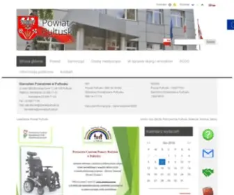 Powiatpultuski.pl(Powiat Pułtuski) Screenshot