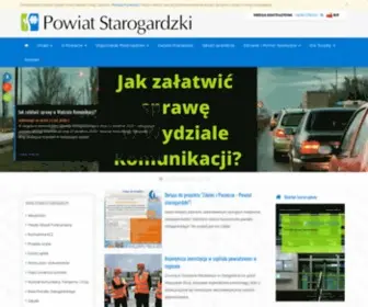 Powiatstarogard.pl(Powiat Starogardzki) Screenshot