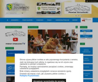 Powiatstrzelecki.pl(Strona główna) Screenshot