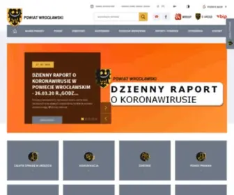 Powiatwroclawski.pl(Oficjalny serwis internetowy powiatu wrocławskiego) Screenshot