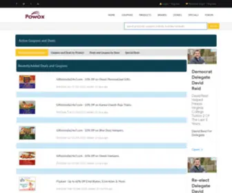 Powox.com(Online comparison shopping) Screenshot
