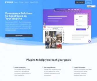 Powr.io(Create Free Beautiful Website Apps & Plugins) Screenshot