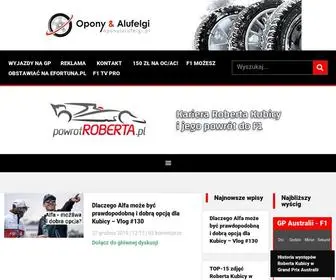 Powrotroberta.pl(Powrót Roberta Kubicy do F1) Screenshot