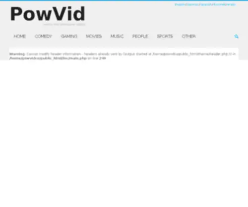 PowVid.com(Share and Watch Videos) Screenshot