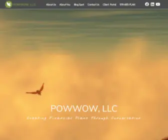 Powwowllc.com(North Andover Financial Planner) Screenshot