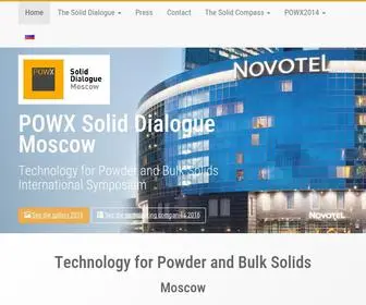 Powx-Russia.com(POWX Solid Dialogue Moscow) Screenshot