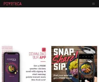 Poyoteca.com(Rotisserie chicken restaurant) Screenshot