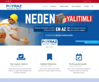 Poyrazyalitim.com(Poyraz Yalıtım) Screenshot