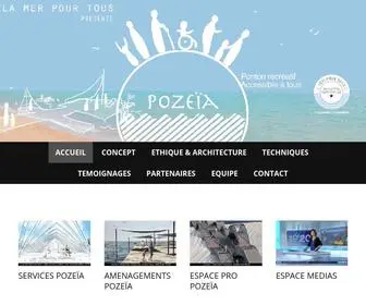 Pozeia.com(Pozeïa) Screenshot