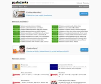 PoziadavKa.sk(Požiadavka.sk) Screenshot