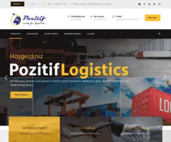 Pozitiflogistics.com(Pozitif Logistics) Screenshot