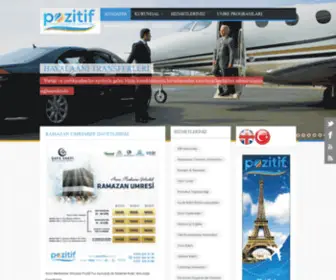 Pozitiftur.com.tr(Pozitif Turizm Seyahat Acentas) Screenshot