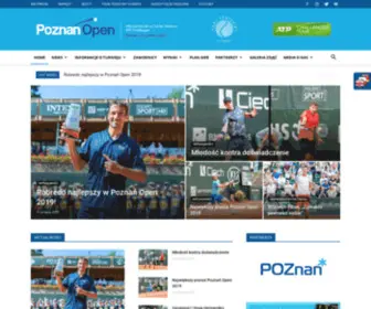 Poznanopen.pl(Poznań OpenMiędzynarodowy Turniej Tenisowy ATP Challenger) Screenshot