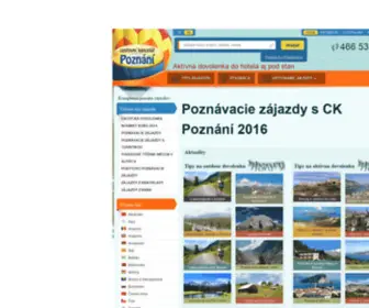 Poznavacie-Zajazdy.sk(Poznávací zájezdy v exotike 2021) Screenshot