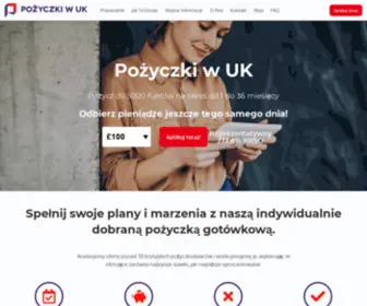 Pozyczkiwuk.eu(Pożyczki w UK) Screenshot