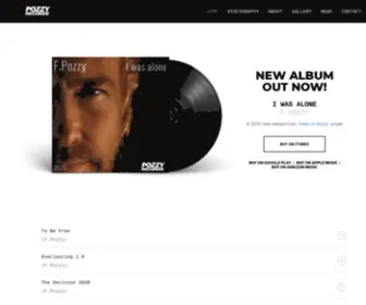 Pozzyrecords.com(Pozzy Records) Screenshot