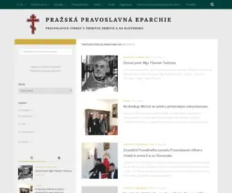 PP-Eparchie.cz(PRAVOSLAVNÁ CÍRKEV V ČESKÝCH ZEMÍCH) Screenshot